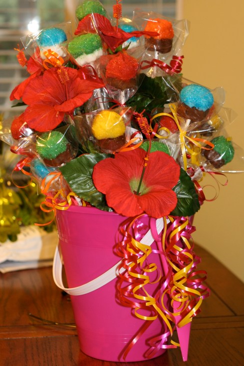 Deluxe Cake Pop Basket